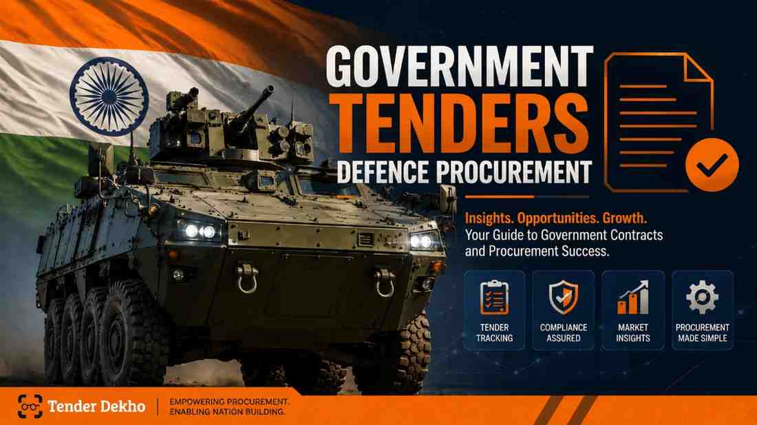 Military vehicle tenders in India 2026