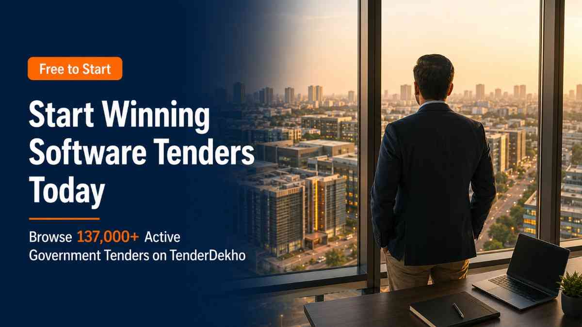 Win government software tenders India 2026 — start bidding on IT procurement opportunities listed on TenderDekho