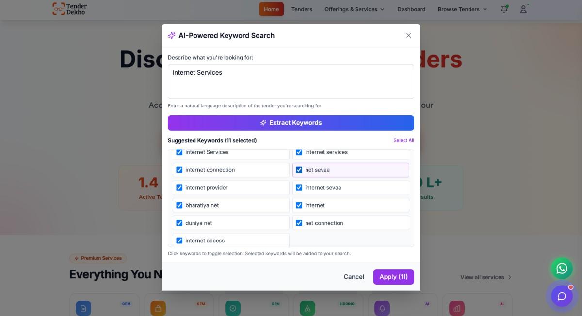 AI-Powered Keyword Extraction: Find More Tenders With Less Effort