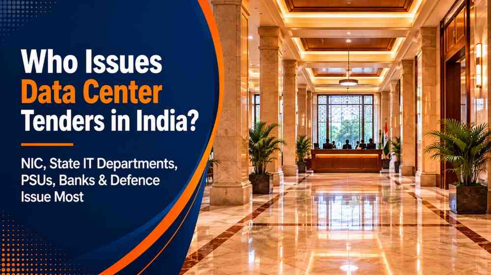 Government departments issuing data center services tenders India 2026 — NIC MeitY state IT departments PSU procurement authorities