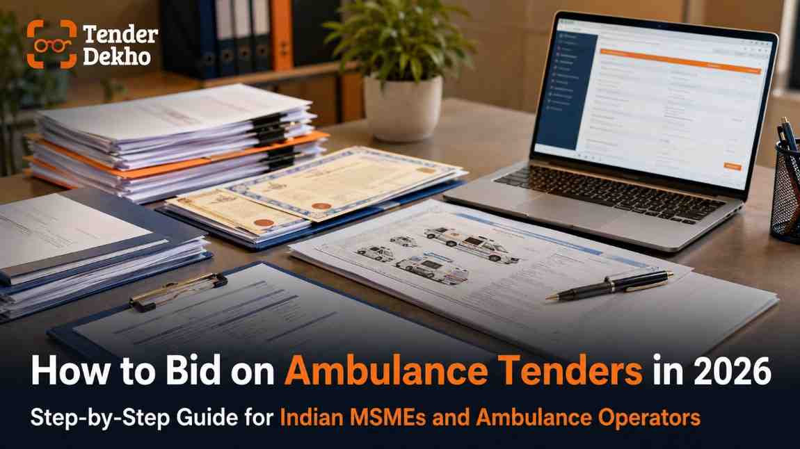 How to bid on ambulance tenders India 2026 — GeM registration, documents and step-by-step guide for ambulance operators