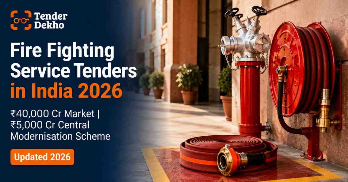 Fire fighting service tenders India 2026 — hydrant system procurement guide for contractors and AMC providers