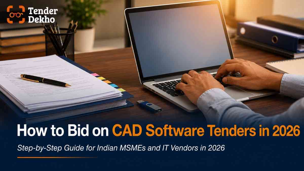 How to participate in computer aided design software government tenders India 2026 — bid preparation and GeM submission guide