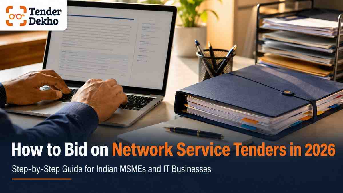 How to bid on network service tenders India 2026 – GeM registration bid preparation and submission guide for MSMEs