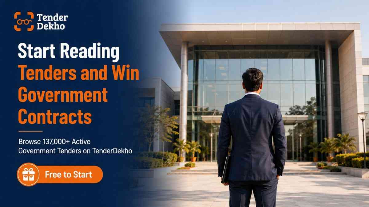 Start winning government tenders India 2026 — beginner checklist for reading tender documents and submitting bids on TenderDekho