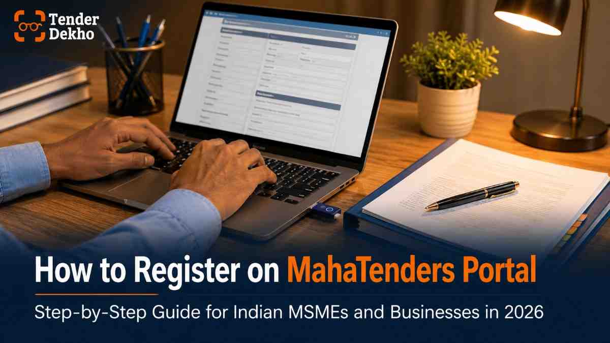 How to register on mahatenders.gov.in portal 2026 — step-by-step DSC and bidder enrollment guide for Maharashtra tenders