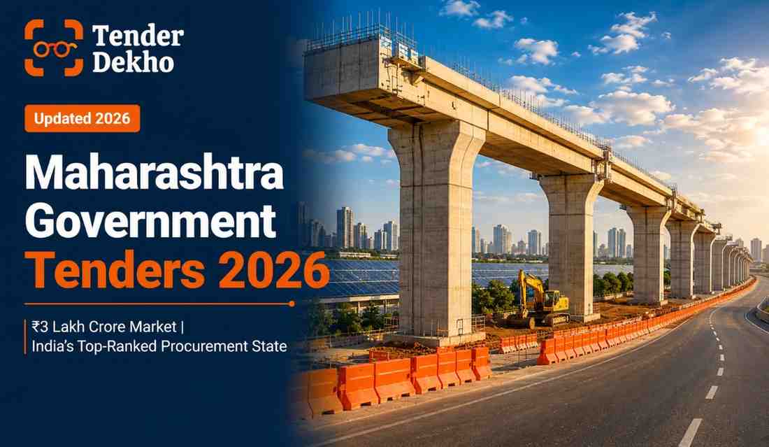Maharashtra government tenders 2026 — top categories and how to access them, India's largest state procurement market