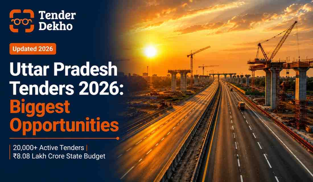 Uttar Pradesh government tenders 2026 biggest opportunities for local businesses — UP infrastructure procurement guide