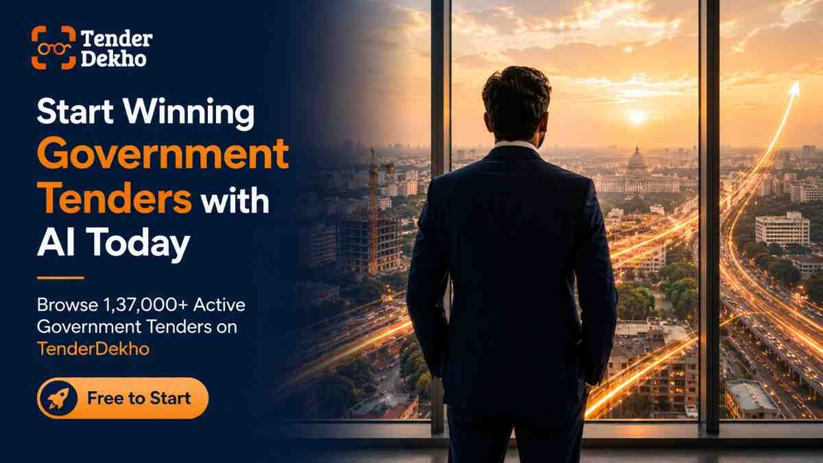 AI-powered government tender success India 2026 — start discovering and winning contracts on TenderDekho