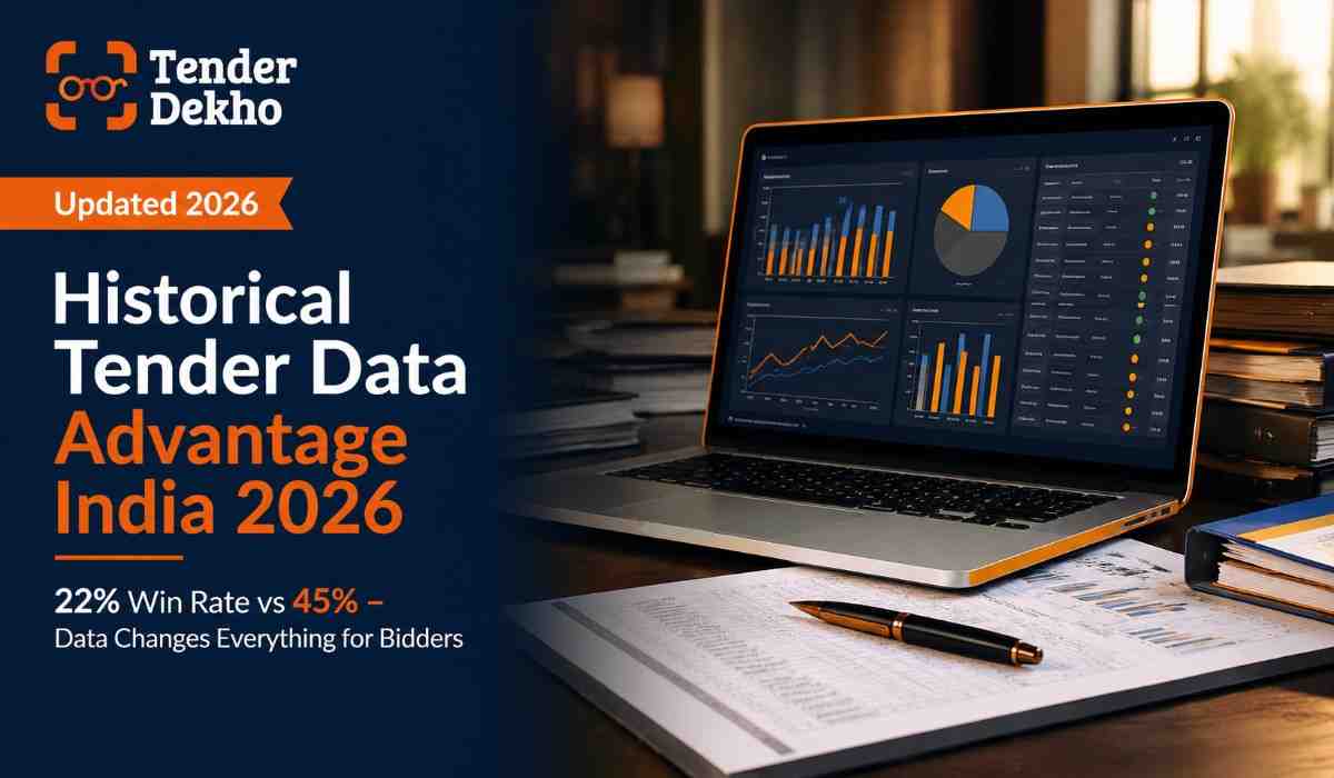 Historical tender data bidding advantage India 2026 — procurement strategy guide for MSMEs and experienced bidders