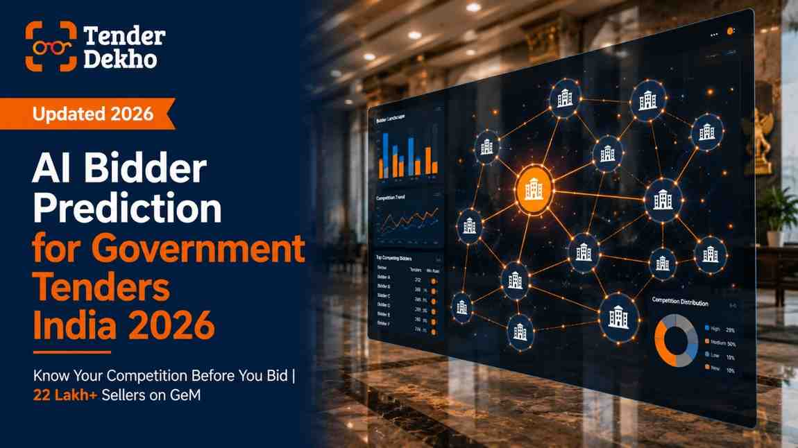 AI-powered bidder prediction government tenders India 2026 — competitor intelligence strategy guide for MSMEs
