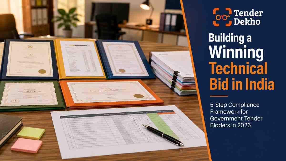 How to build a winning technical bid India 2026 — compliance document checklist for government tender preparation