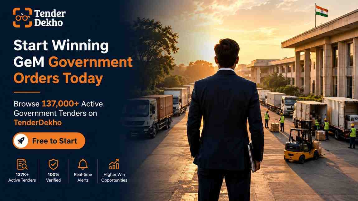 Start winning GeM tenders India 2026 — government procurement success for MSME sellers on TenderDekho